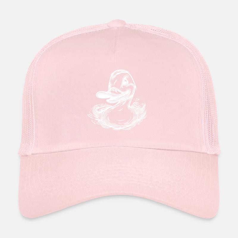 Swimming duck with a large beak Trucker Cap
