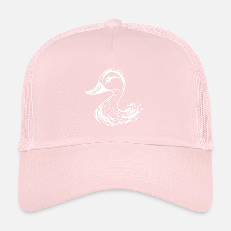 Mignon Style Tatouage Canard Casquette trucker 