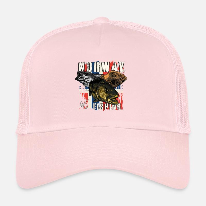 NORVÈGE Pêche Casquette trucker 