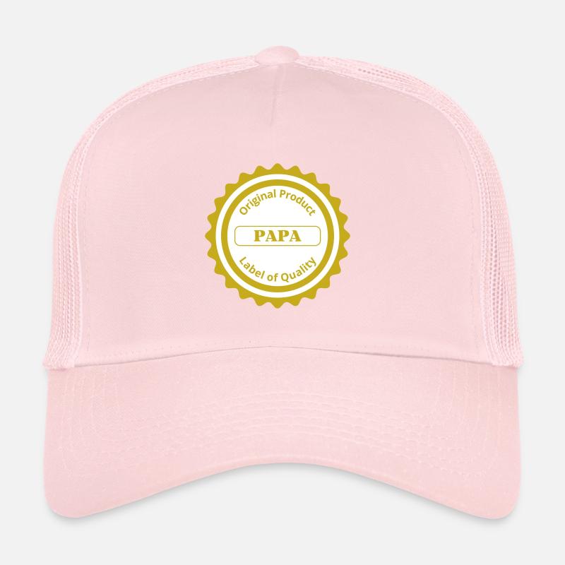 Label de qualité / Papa / Français Casquette trucker 
