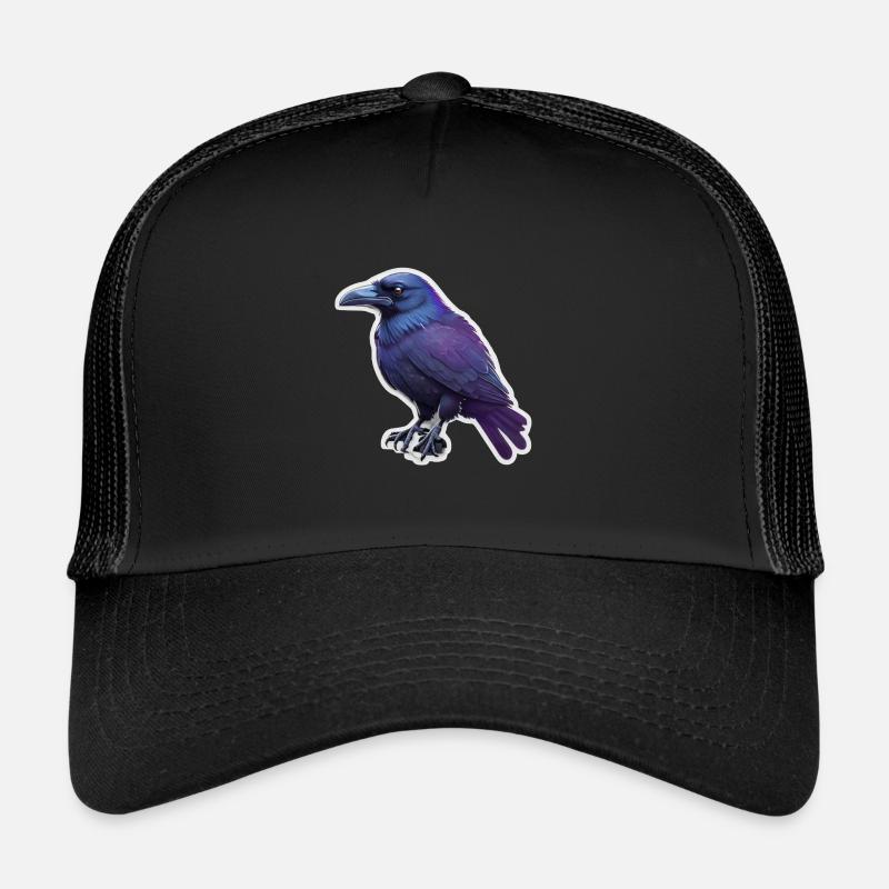 Corbeau Casquette trucker 