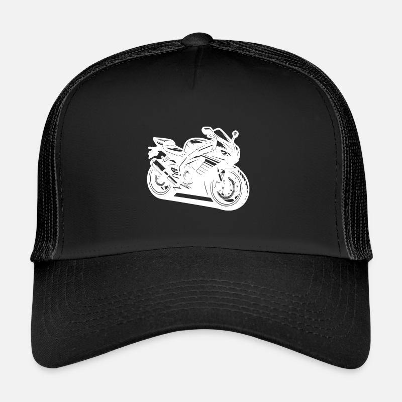 Course automobile, Extrême, Course, Sport automobile - Casquette trucker  - noir/noir
