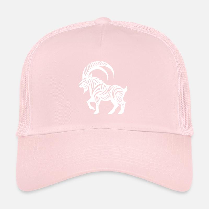 Steinbock Tattoo Style Trucker Cap