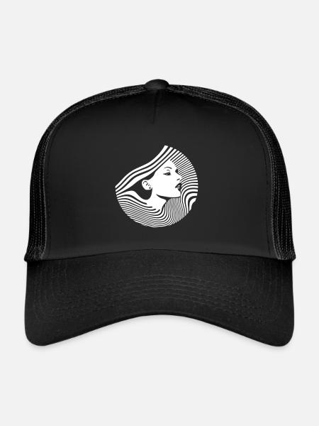 Goddess - Trucker Cap - Schwarz/Schwarz