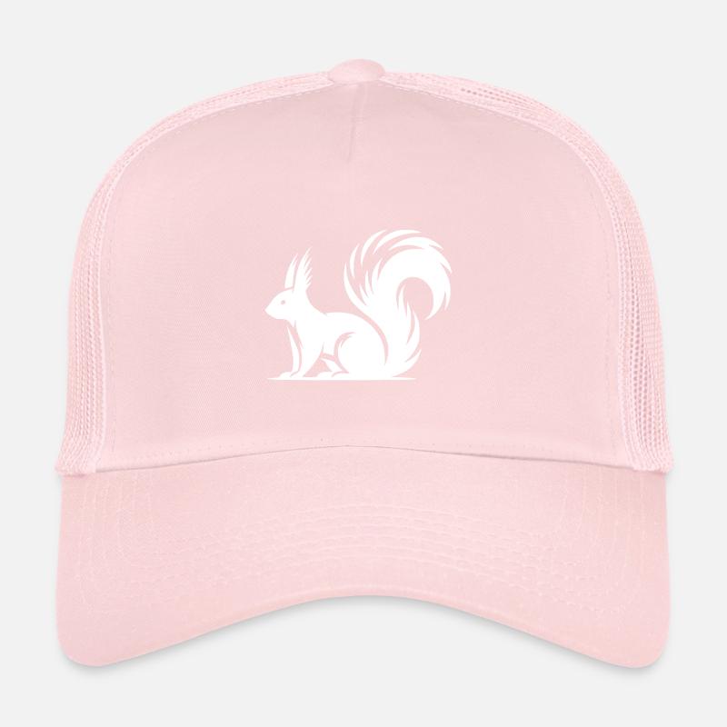 Cute cute squirrel Drawing Trucker Cap