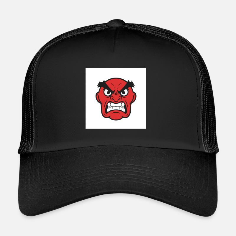 Expressive rage: A powerful display Trucker Cap
