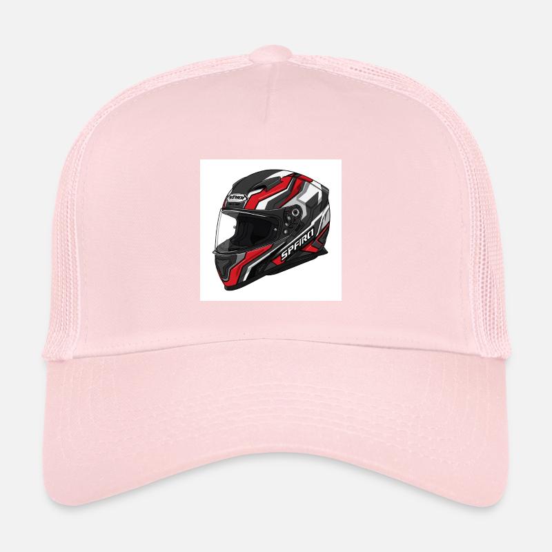 Casques pour pilotes de course : aérodynamisme et design Casquette trucker 