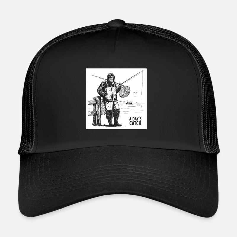 De l’hameçon à la prise : le monde de la pêche Casquette trucker 