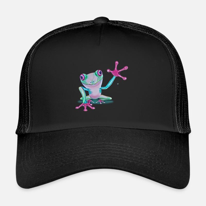frog - Trucker Cap - black/black