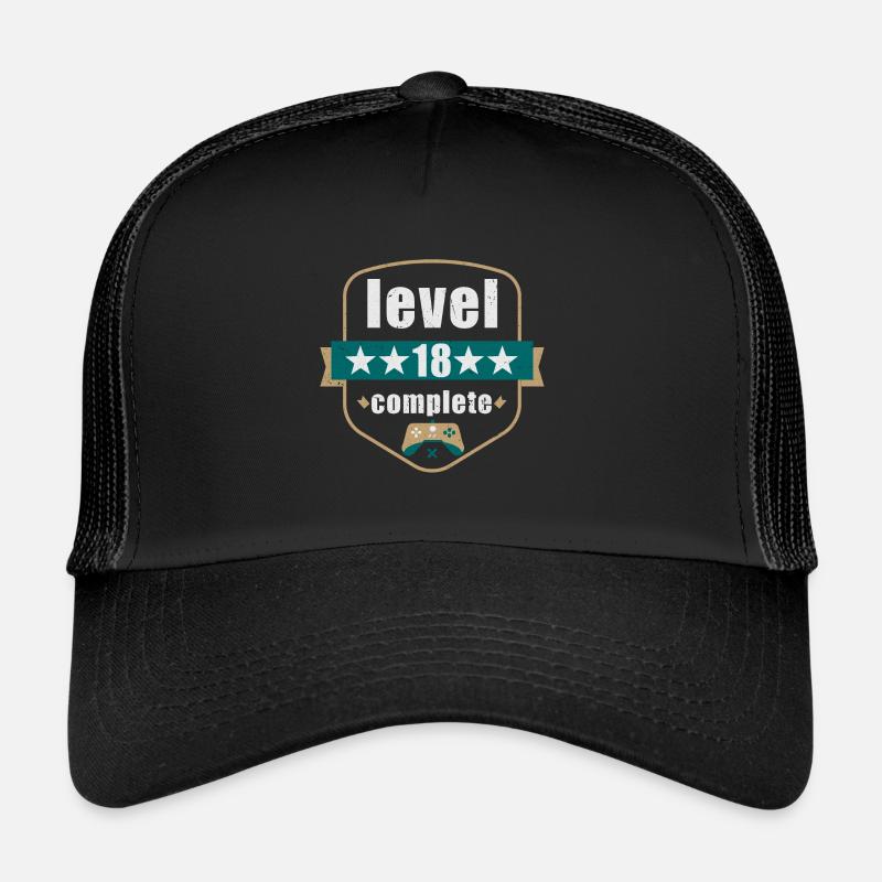 18. Geburtstag Level 18 complete 2002 Trucker Cap