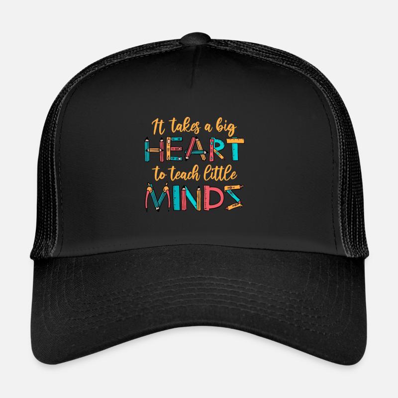 Kindergarten teacher Childminder Educator - Trucker Cap - black/black