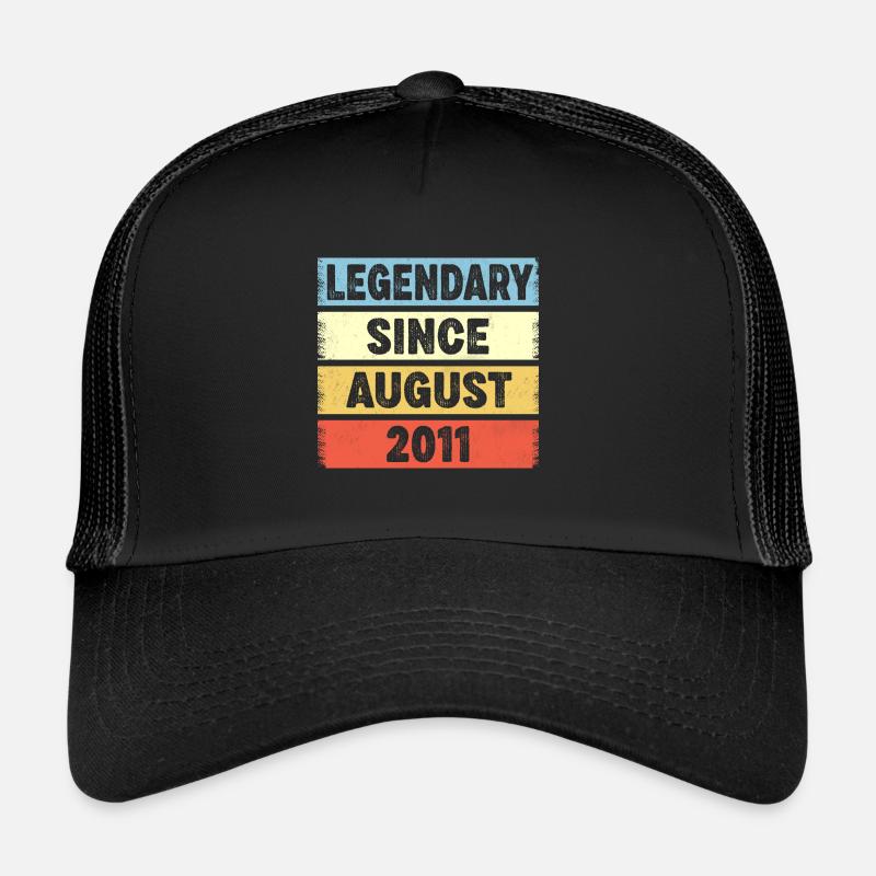 Legendary Since August 2011 11. Geburtstag Trucker Cap