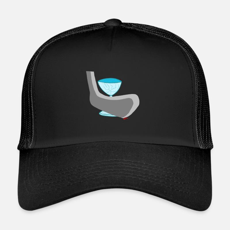 Die Zerbrechlichen - Trucker Cap - Schwarz/Schwarz