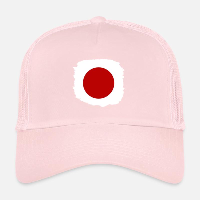 Drapeau du Japon Utilisé Look Nihon Drapeau japonais Casquette trucker 
