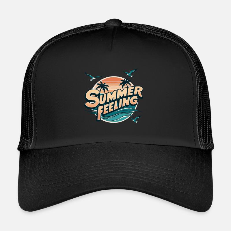 Sensation estivale Casquette trucker 