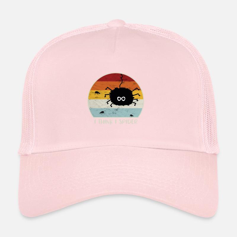 I Think I Spider Retro Ich Glaub Ich Spinne Fliege Trucker Cap