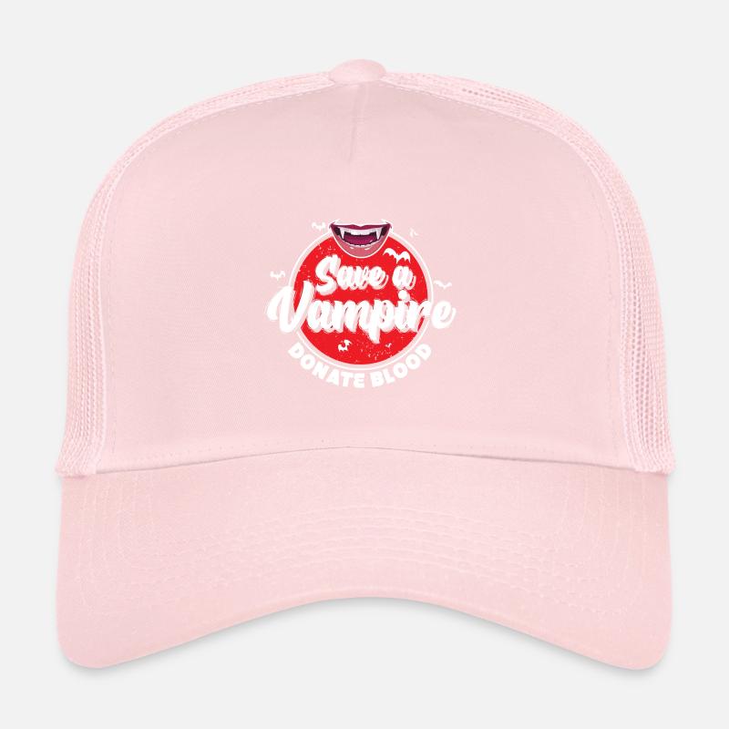 Protéger les vampires don de sang Casquette trucker 