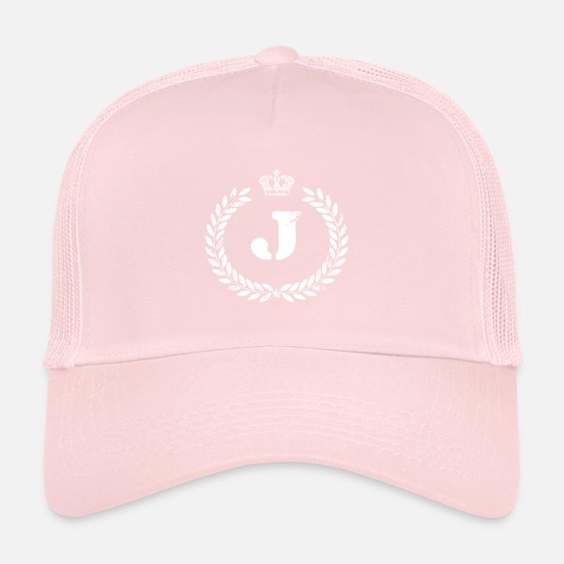 J Buchstabe Wappen Trucker Cap