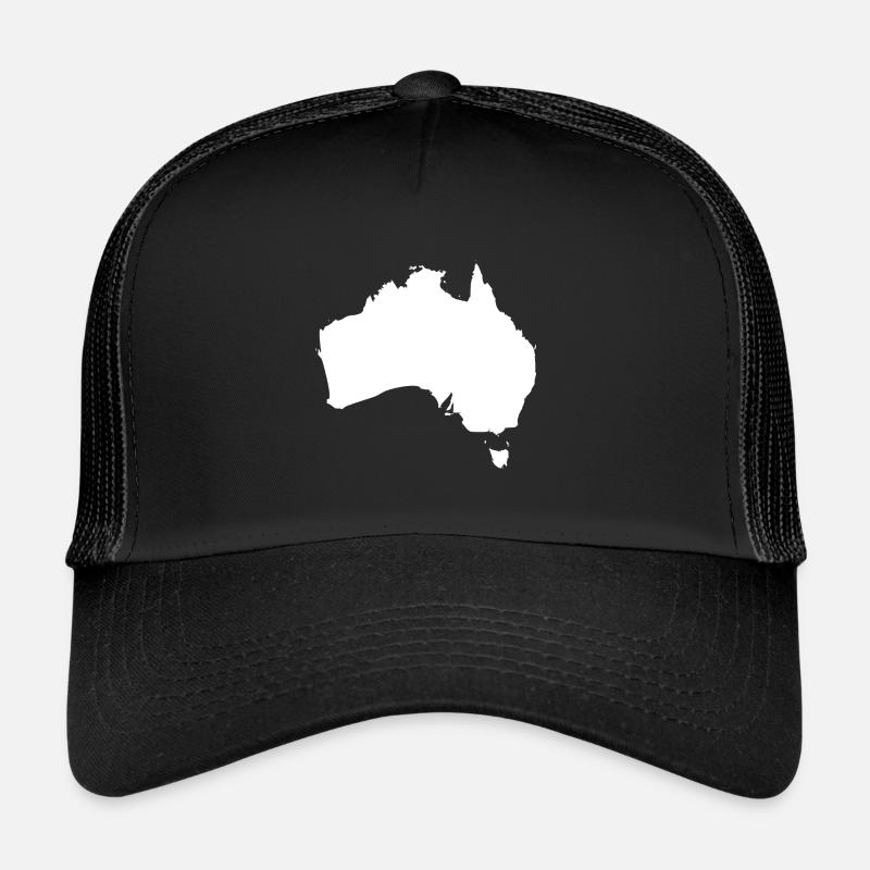 Australia map flag Trucker Cap