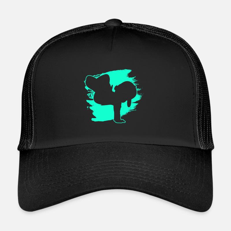 Breakdancer Breakdancer Garçon - Casquette trucker  - noir/noir