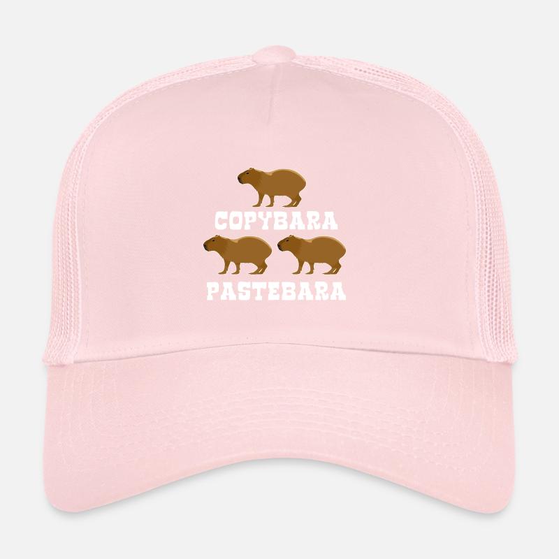 Copybara - Capybara Wortspiel - Copy Paste Trucker Cap