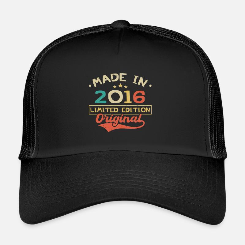 Made in 2016 | Limited Edition 2016 | Original Casquette trucker 