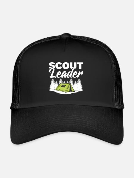 Scout Leader Scouter - Trucker Cap - Schwarz/Schwarz