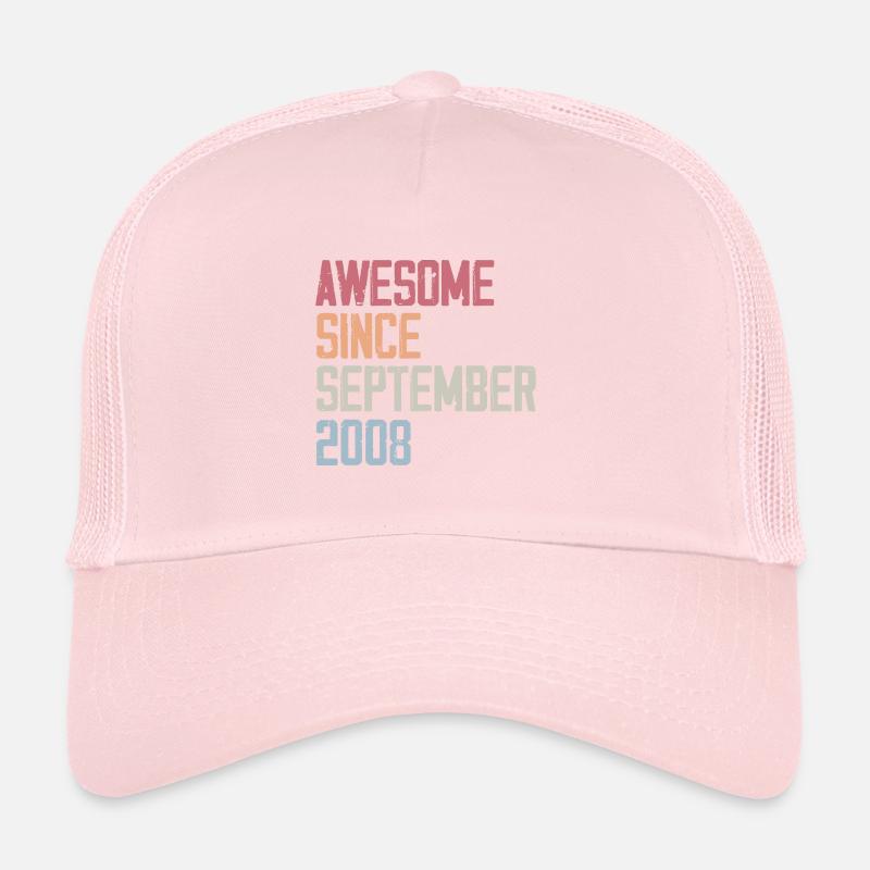 Bogosse geboren im September 2008 Geburtstagsgeschenk Trucker Cap