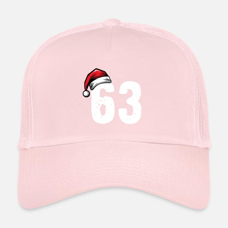 63 Numéro Noël Casquette trucker 