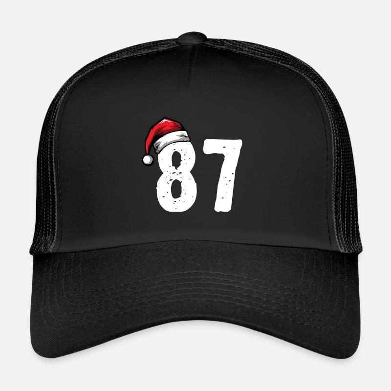 87 Numéro Noël Casquette trucker 