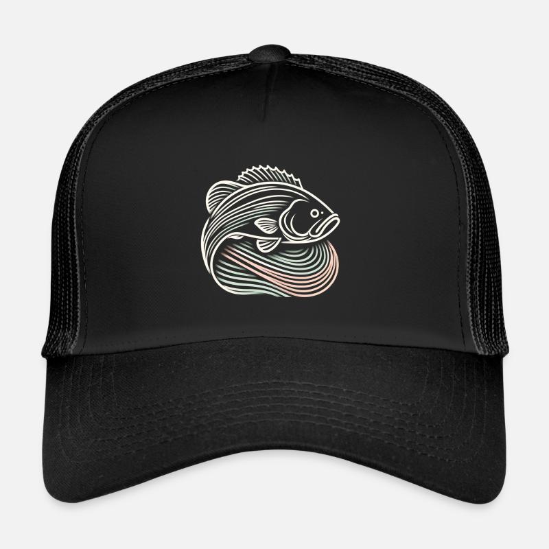 Poisson bar Casquette trucker 