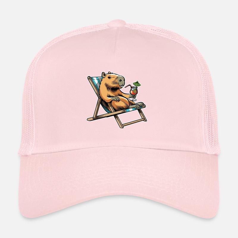 Don't worry be Cappy - Capybara - Urlaub Trucker Cap