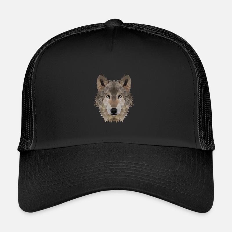 Wolf Trucker Cap