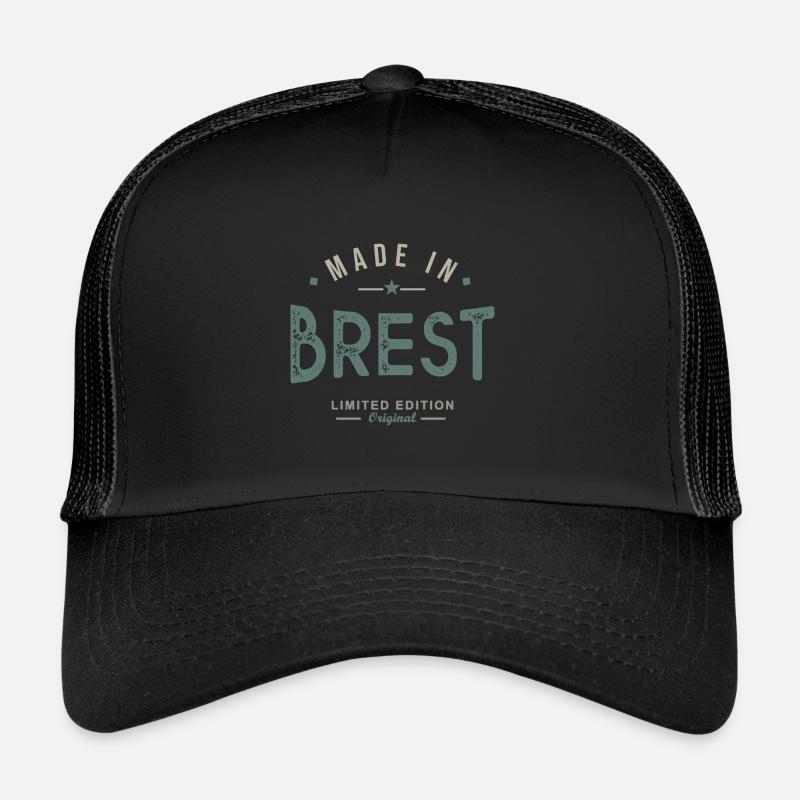 MADE IN BREST cadeau pour les bretons Casquette trucker 