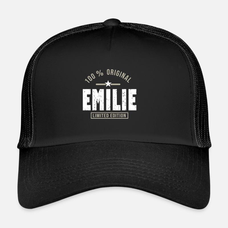 Emilie ORIGINAL personalized gift emilie first name Trucker Cap