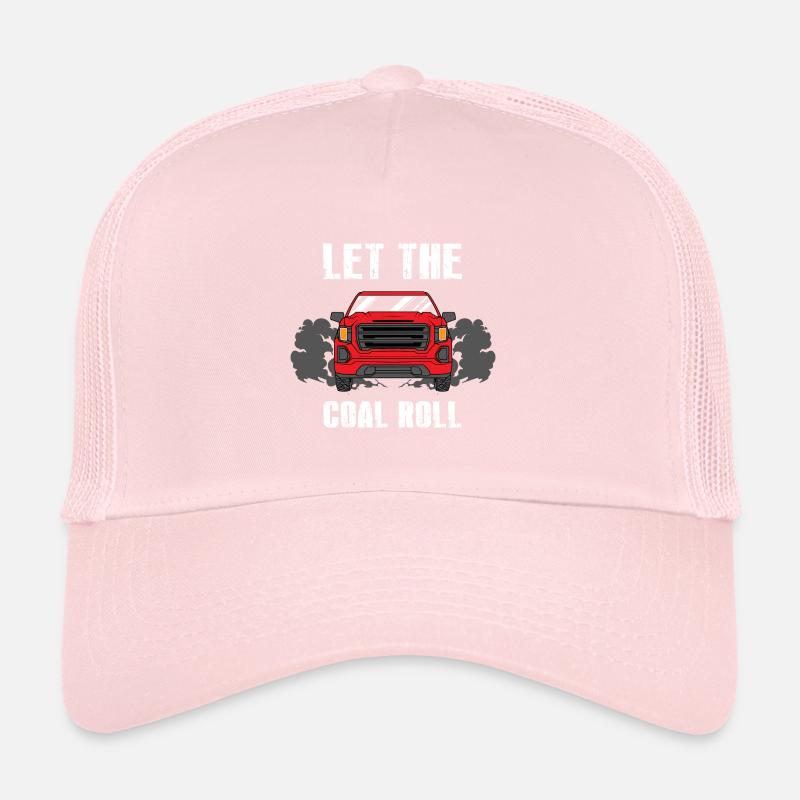 Carbon roller design for diesel drivers Trucker Cap