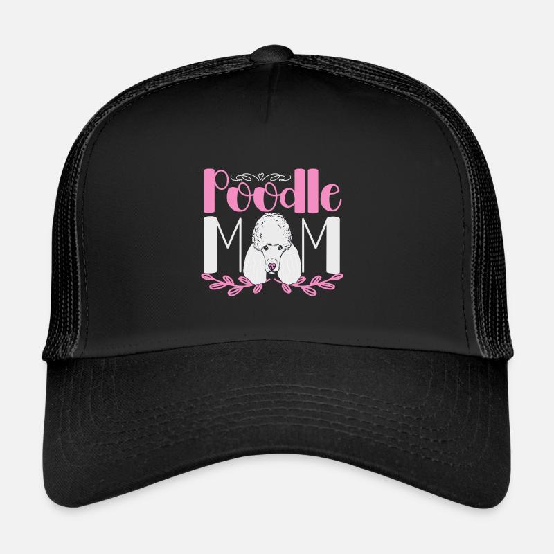 Caniche Maman Chien Caniche Mama Casquette trucker 