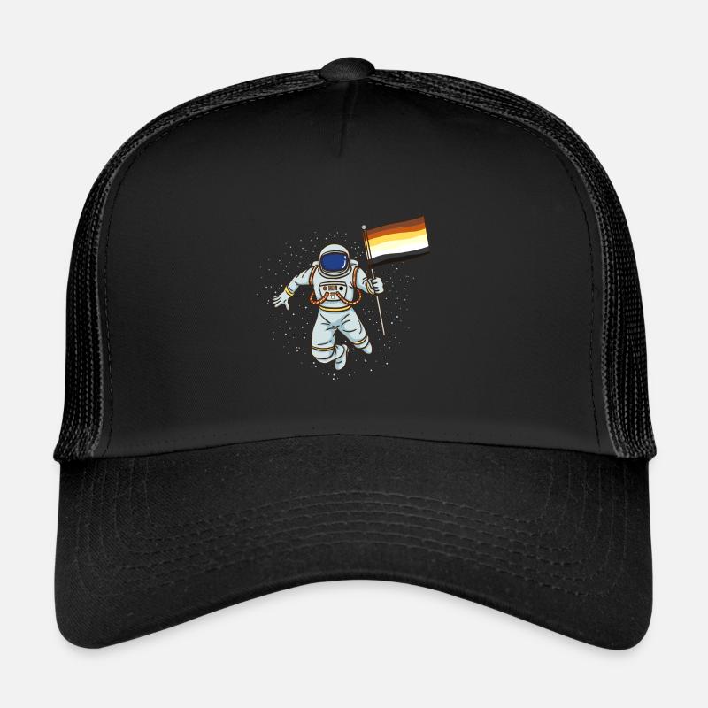 Astronaute Gay Bear Pride Casquette trucker 