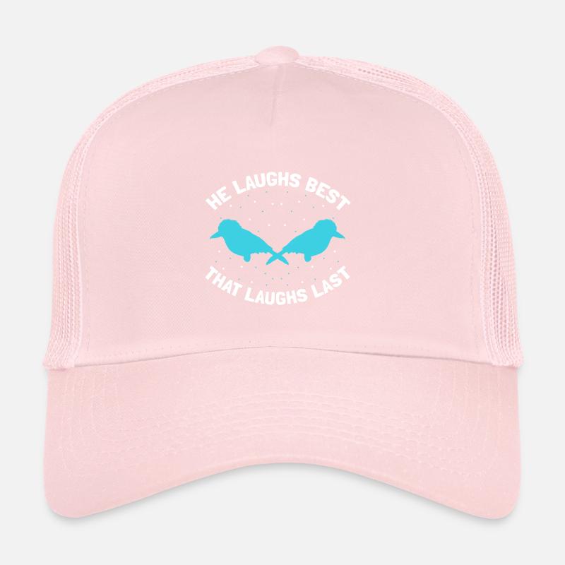 Kookaburra Design und Lachender Vogel Trucker Cap