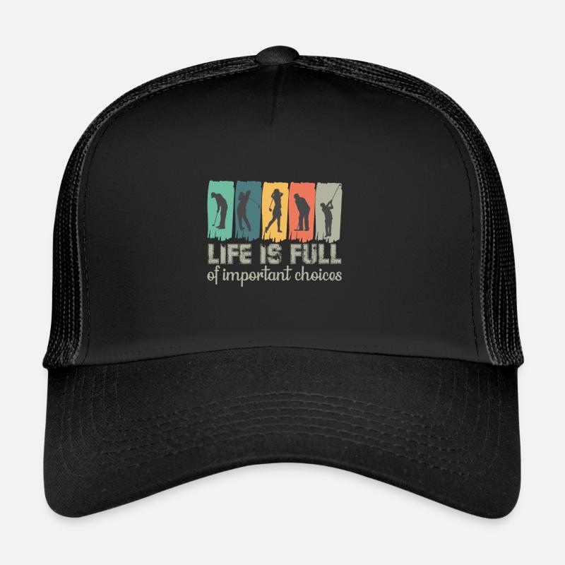 Golf Geschenk Witz Golfspieler Golfer Trucker Cap