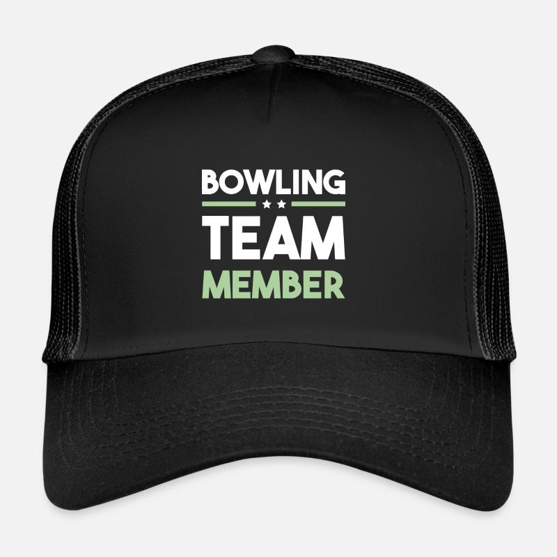 Équipe de bowling Casquette trucker 