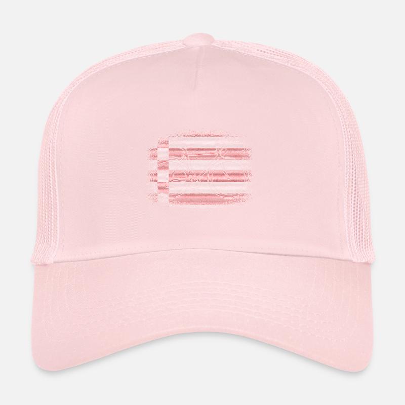 Drapeau de Brême Vélo Drapeau de Brême Vélo Cyclisme Casquette trucker 