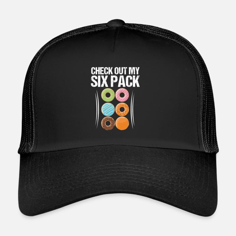 Regardez mon cadeau de logo pack de six beignets Casquette trucker 