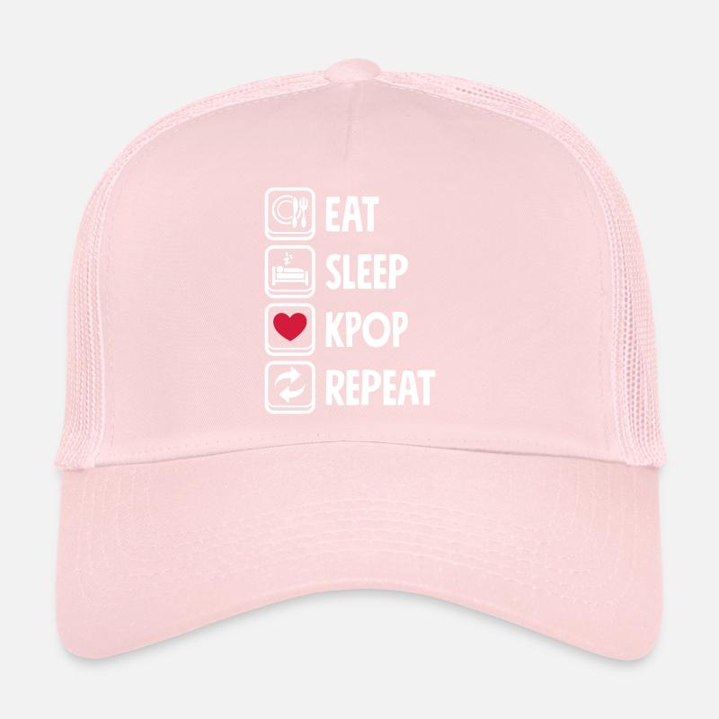 Manger Dormir KPOP répéter Casquette trucker 