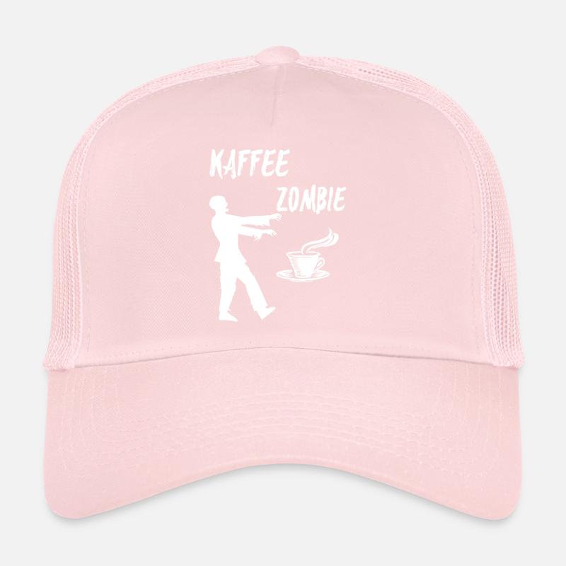Coffee zombie Trucker Cap