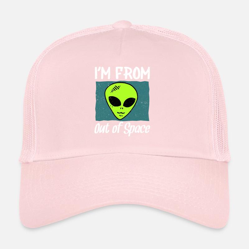 ALIEN UFO I ́M FROM OUT OF SPACE Trucker Cap