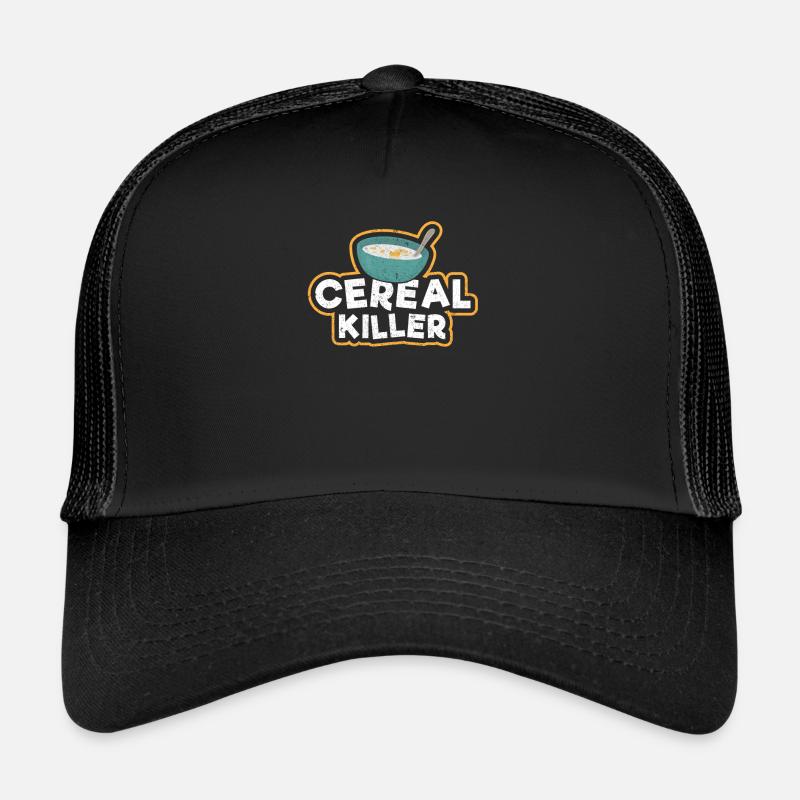 Cereal Killer Müsli marshmallows Geschenk Trucker Cap