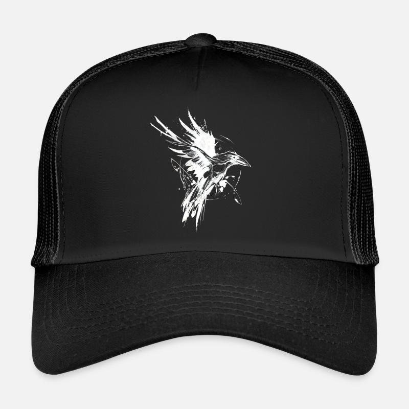 The White Raven Trucker Cap