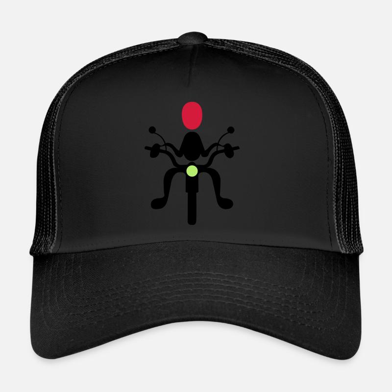 Motorradfahrer Trucker Cap
