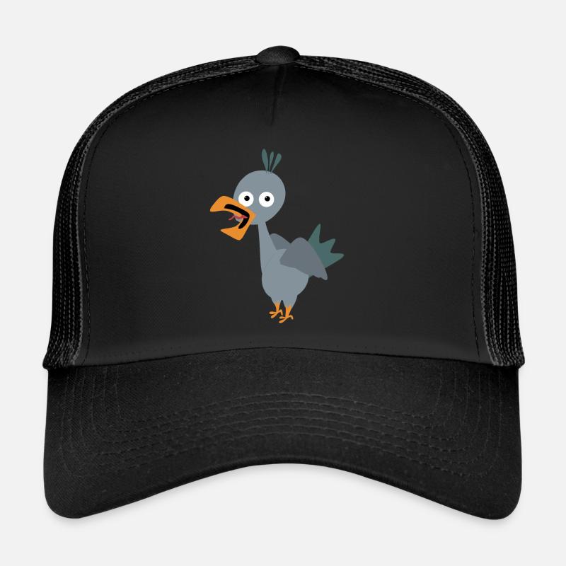Coucou Animagile - Casquette trucker  - noir/noir